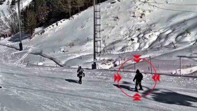 Erzurum Palandöken Kayak Merkezi’nde kurallara riayet etmeyen 62 kişiye 228