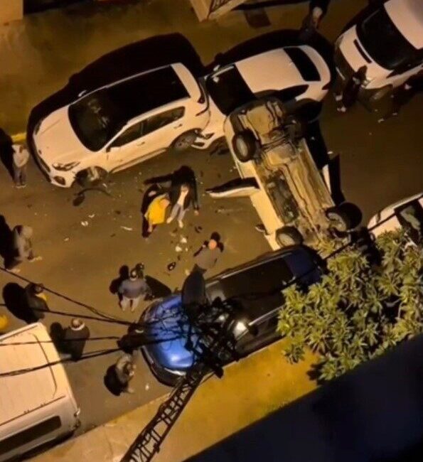 İstanbul Pendik’te gece saatlerinde iddiaya göre alkollü sürücünün neden olduğu