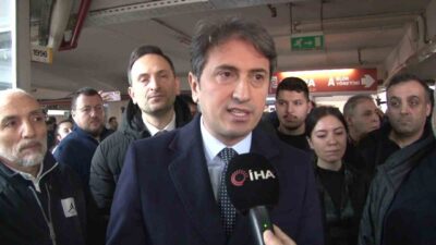 PERPA Ticaret Merkezi’nde yapılan seçimlerin ardından yönetim devri süreci tartışma