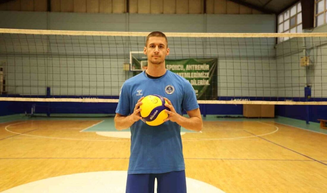 Türkiye Erkekler Voleybol 1. Ligi’nde mücadele eden Kocaeli Büyükşehir Belediyesi