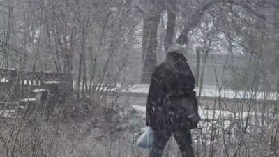 Kırklareli’nin Pınarhisar ilçesinde dün gece etkili olan fırtına sabah saatlerinde