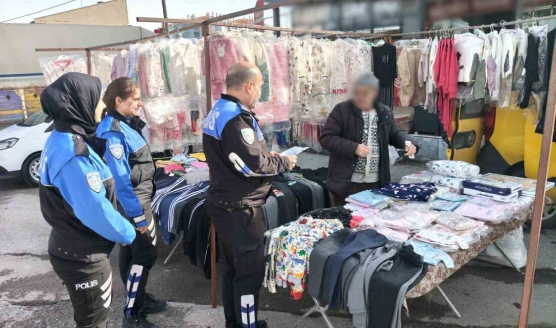 Afyonkarahisar’da polis ekipleri tarafından vatandaşlar dağıtılan broşürler ile dolandırıcılık olaylarına