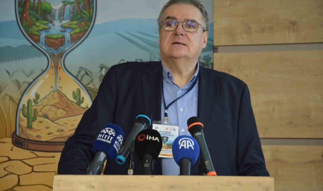 Hitit Üniversitesi ev sahipliğinde düzenlenen “İklim Değişikliği Perspektifinden Su ve