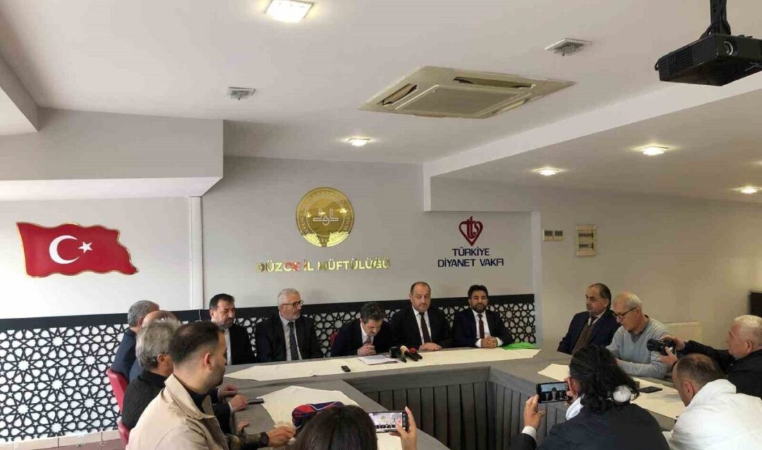 DÜZCE (İHA) – Düzce Müftüsü Osman Aydın, Ramazan ayı boyunca