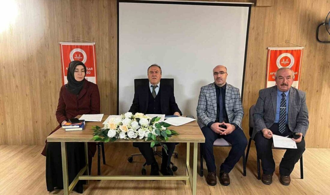 Afyonkarahisar İl Müftülüğü aracılığıyla Ramazan ayında yürütülecek faaliyetler masaya yatırıldı.