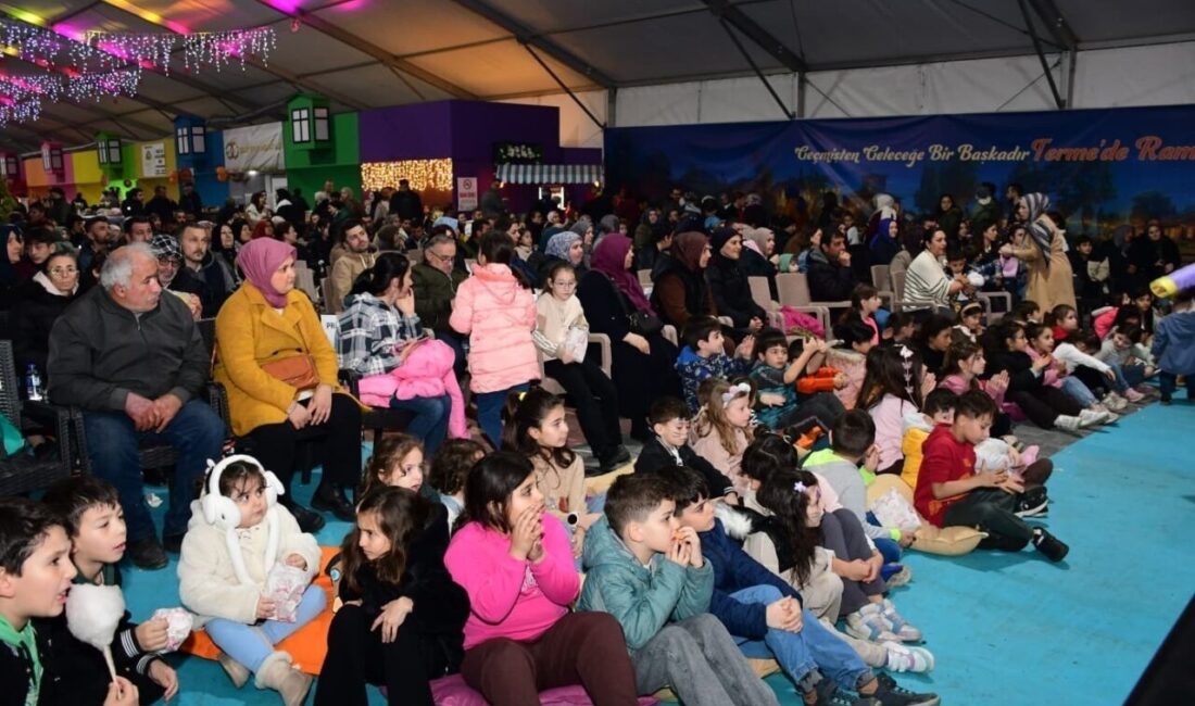 Samsun’un Terme ilçesinde Ramazan ayı, kültür ve sanat etkinlikleriyle renkli