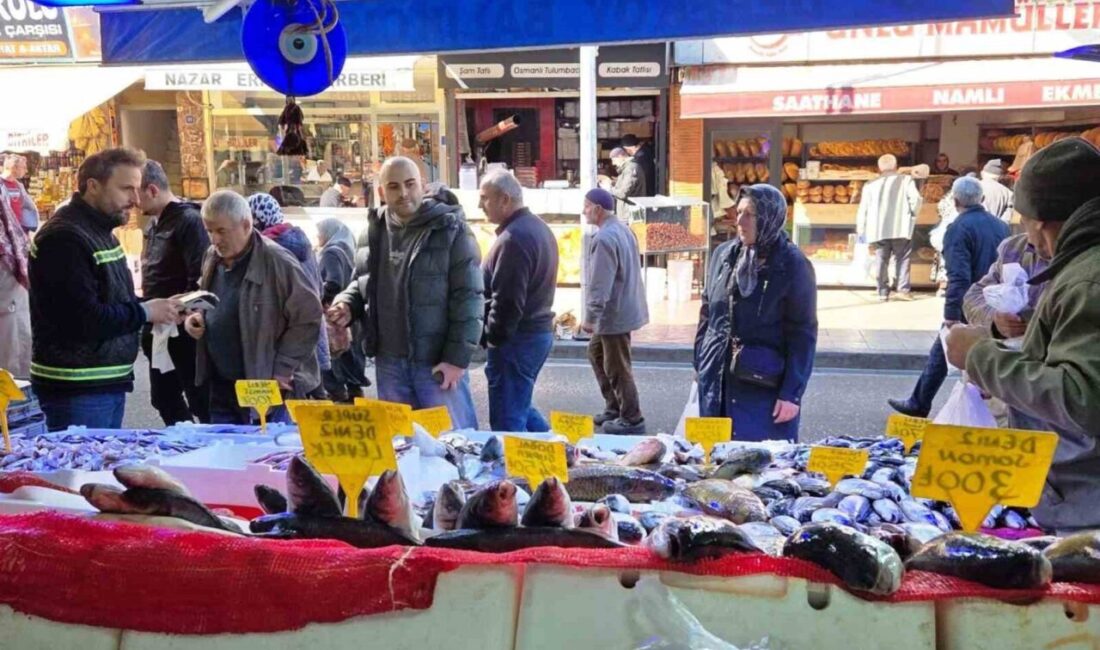 Samsun’da balığa olan ilgi, Ramazan’ın ilk gününün ardından artarak devam