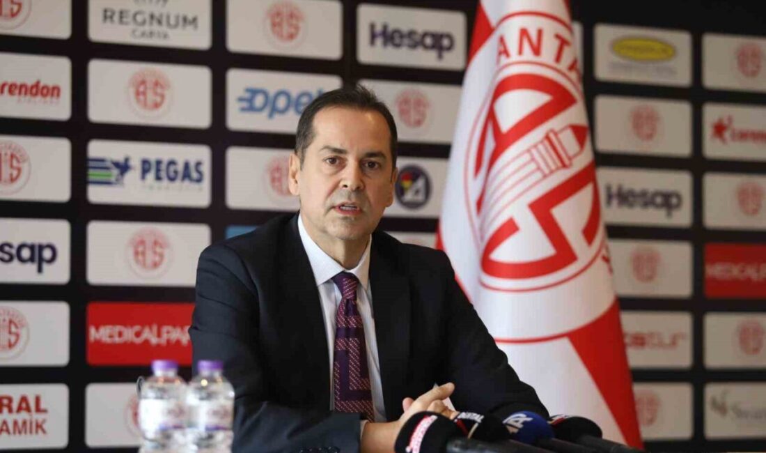 Antalyaspor Başkanı Rıza Perçin, Fenerbahçe maçı öncesinde tüm şehri tribünlere