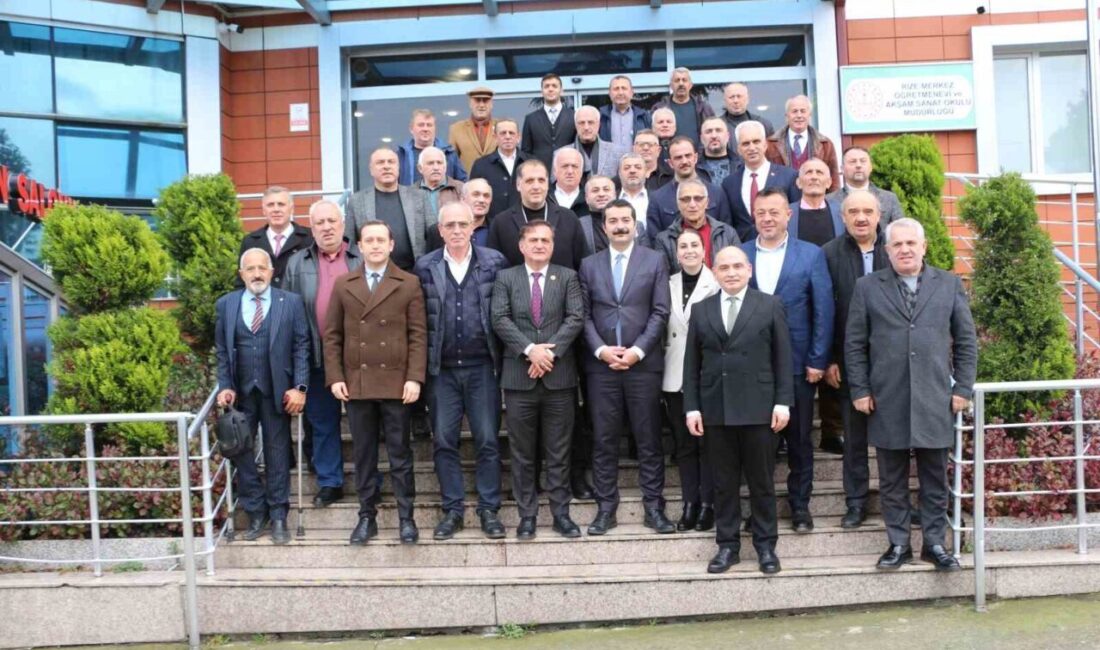 Rize’de Denetimli Serbestlik Müdürlüğü tarafından muhtarlara denetimli serbestlikle ilgili konularda