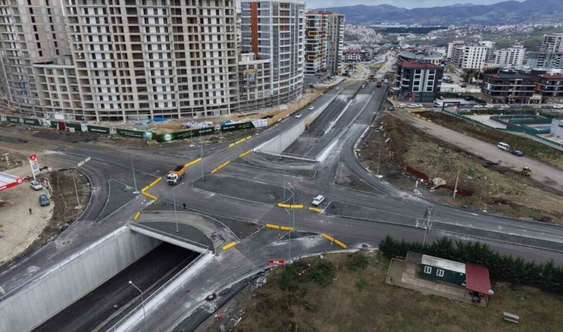 Samsun Büyükşehir Belediyesi tarafından kentin ulaşım altyapısını güçlendirmek ve trafik