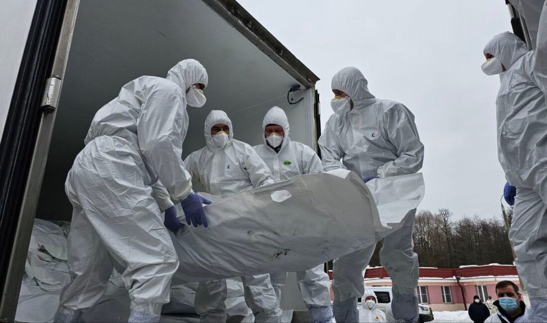 Rusya, Ukrayna’ya bin askerin cenazesini iade etti. Rusya ve Ukrayna,