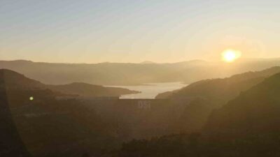 Aydın’ın Çine ilçesinde bulunan Atatürk Barajı’nda son günlerde etkili olan