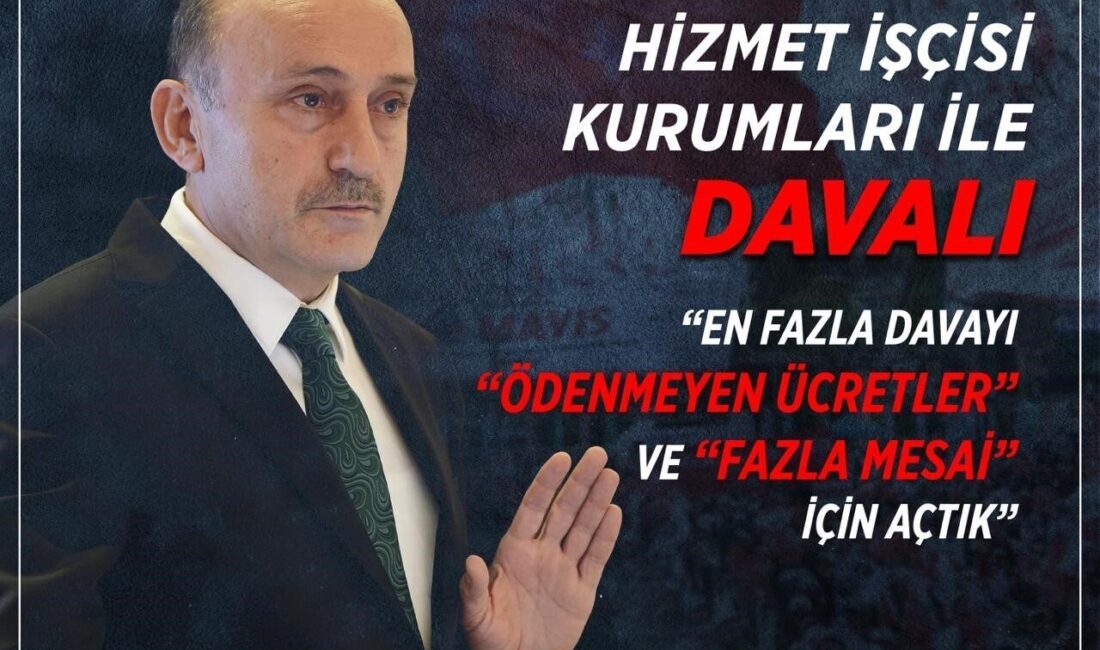 Sağlık ve sosyal hizmet işkolunda en fazla dava ‘ödenmeyen ücretler’