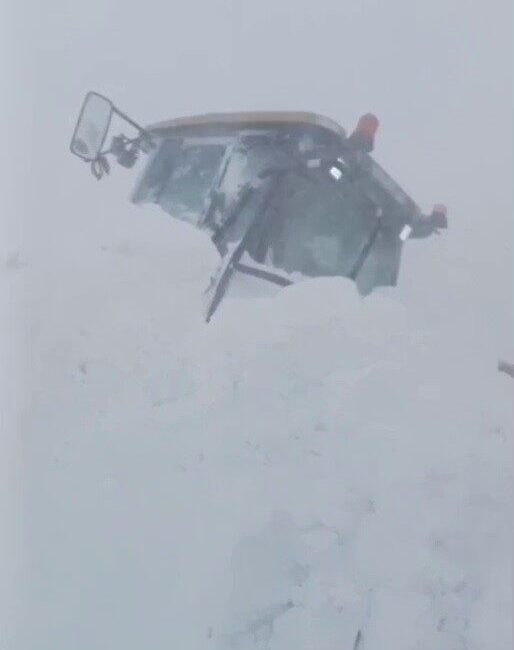 Ardahan-Artvin kara yolunun 2 bin 540 rakımlı Sahara Geçidi’nde sabah