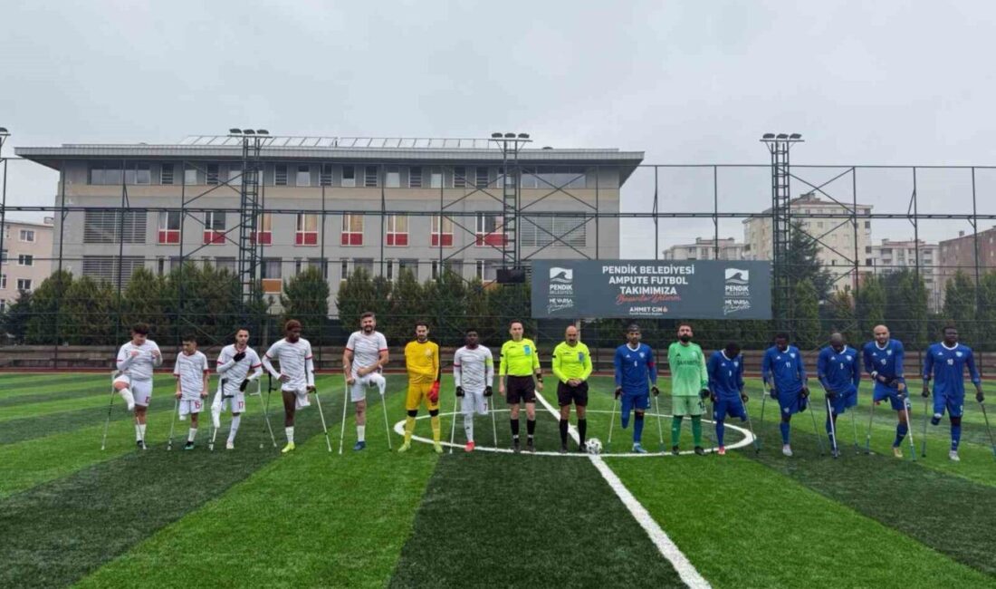 Şahinbey Ampute Futbol Takımı deplasmanda oynadığı karşılaşmada Pendik Belediyesi Bedensel