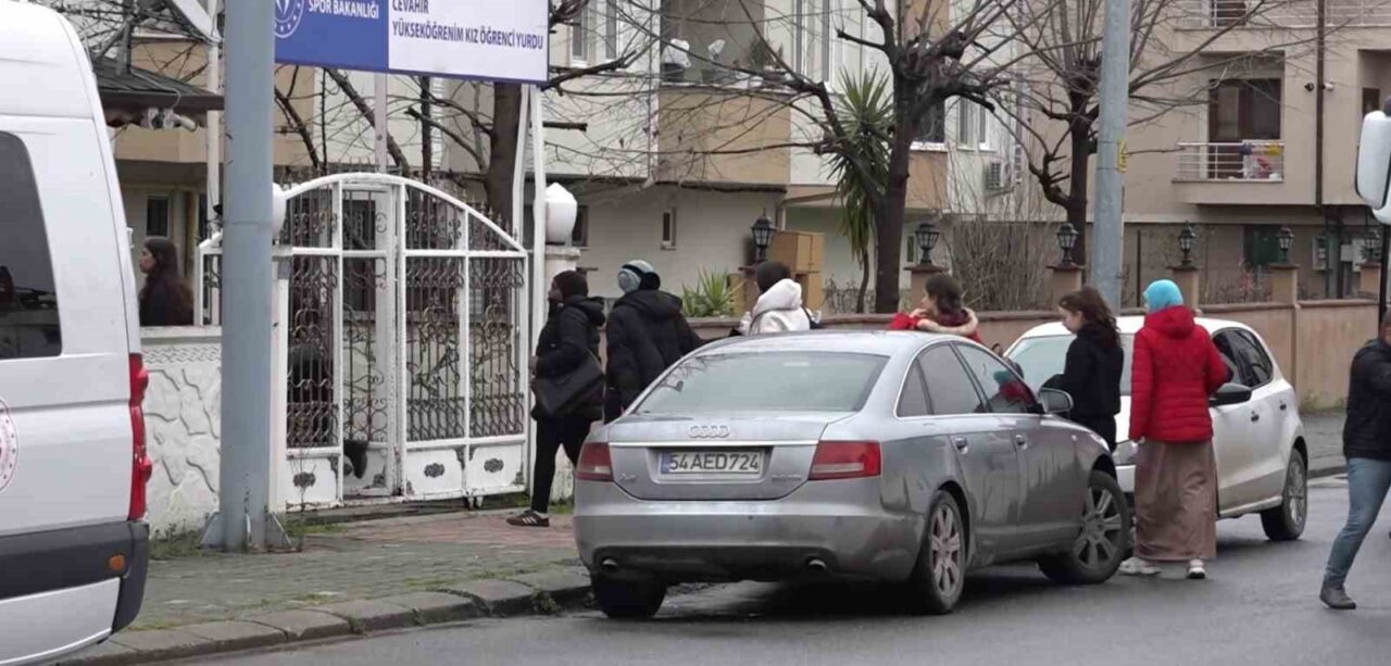 Sakarya’nın Serdivan ilçesinde özel bir kız öğrenci yurdunda meydana gelen