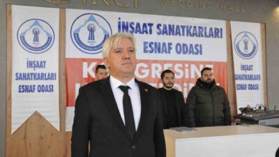 Manisa’nın Salihli ilçesindeki İnşaat Sanatkarları Esnaf Odası’nın yapılan olağan genel
