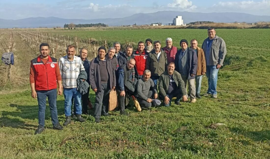Manisa’nın Salihli Salihli İlçe Tarım ve Orman Müdürlüğü tarafından üreticilere