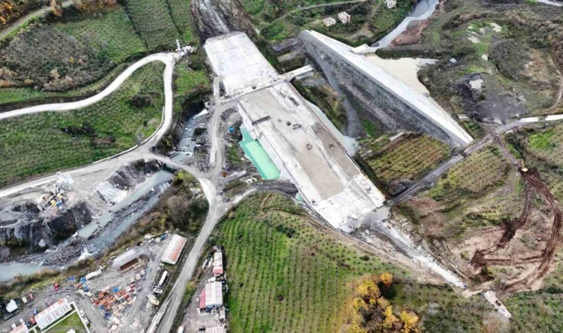 Samsun’da yapımına devam edilen 1 milyar 464 milyon TL maliyetli