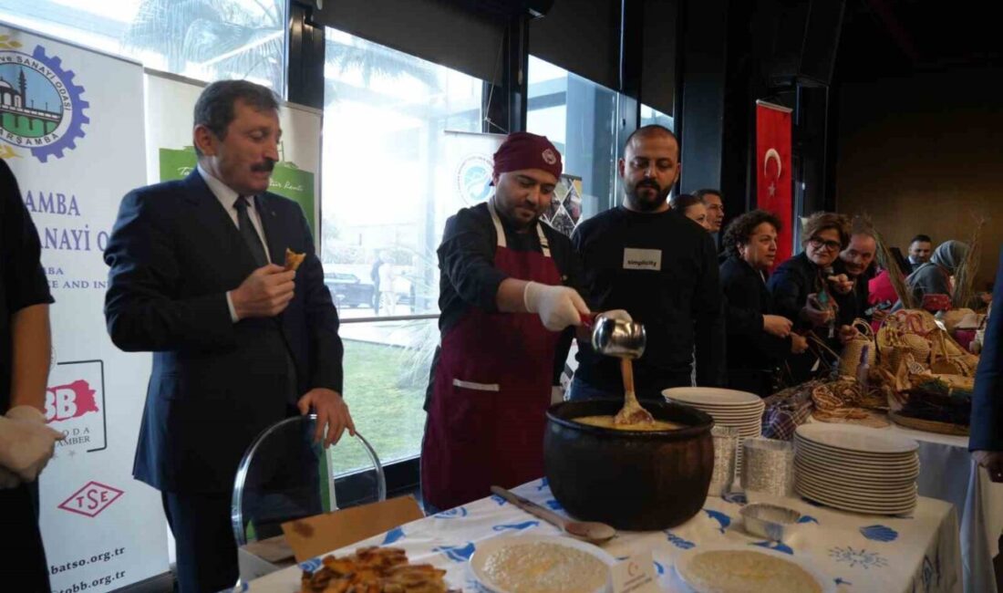 Samsun’da düzenlenen Coğrafi İşaretli Yöresel Ürünlerin Tanıtımı ve Sergisi’nde, kentteki