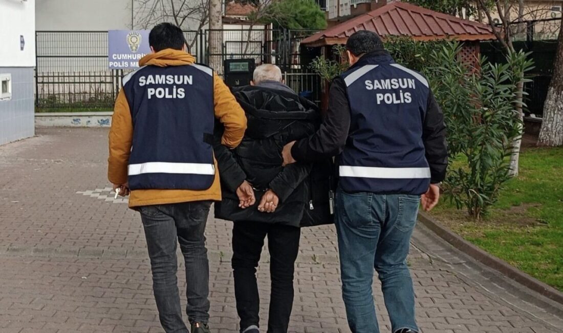 Samsun’da hakkında 35 yıl 7 ay 25 gün kesinleşmiş hapis