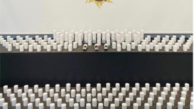 Samsun’da narkotik ekiplerince düzenlenen operasyonda 9 bin 308 adet sentetik