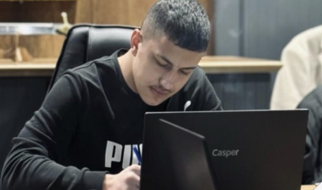 Samsun’un İlkadım ilçesinde maskeli 2 kişinin motosikletle seyir halindeyken hafif