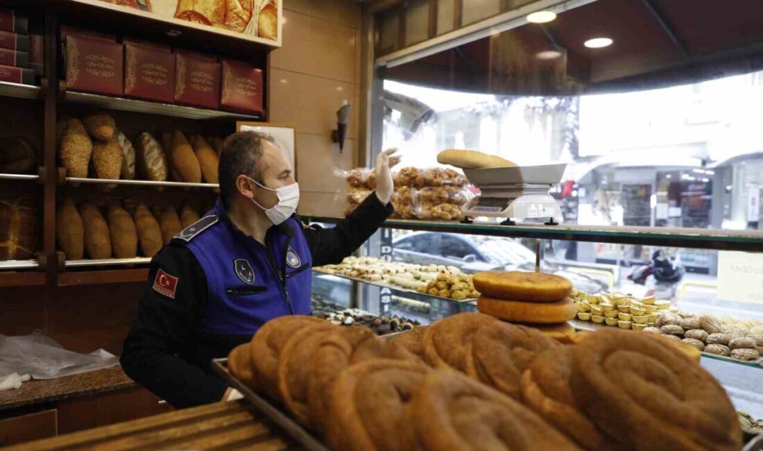 Samsun’da zabıta ekipleri, Ramazan öncesi fırınlara yönelik hijyen ve gramaj