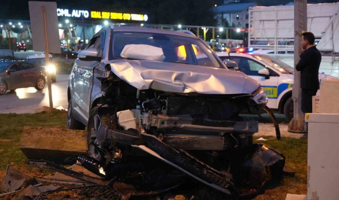 Samsun’un Atakum ilçesinde SUV tipi araçların çarpışması sonucu meydana gelen