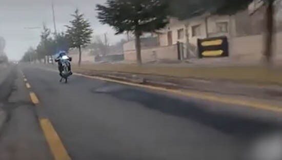 Nevşehir’de trafikte akrobatik hareketler yapan aday sürücünün ehliyeti daimi olarak