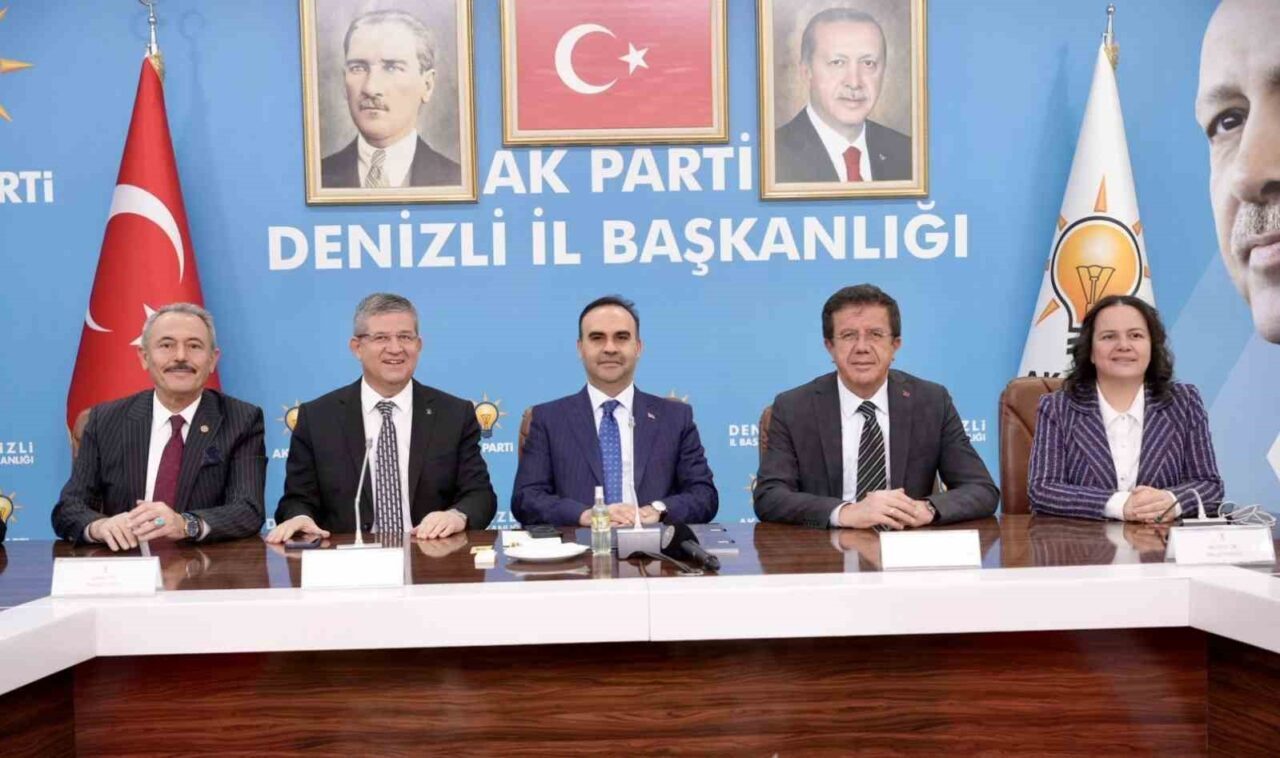 Sanayi ve Teknoloji Bakanı Mehmet Fatih Kacır, Denizli programı kapsamında