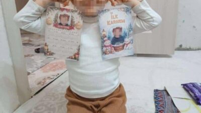 Şanlıurfa’da ailesiyle birlikte yolun karşı tarafına geçerken özel halk otobüsünün