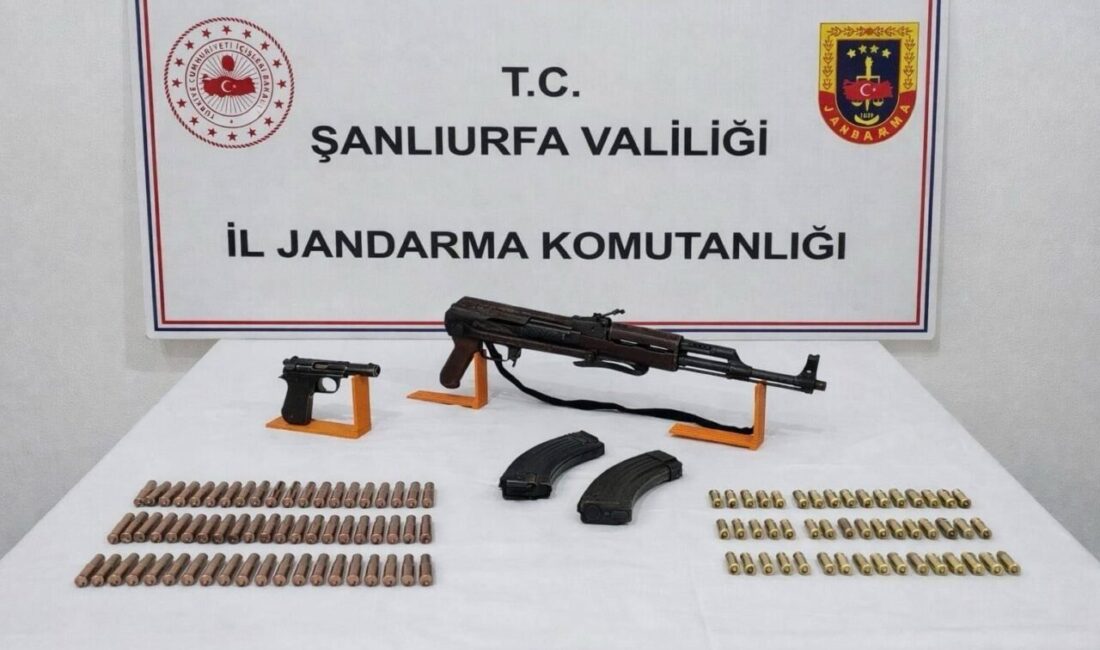 Şanlıurfa’nın Siverek ve Viranşehir ilçelerinde düzenlenen silah kaçakçılığı operasyonunda 13