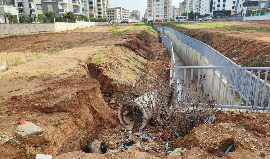 Cuma günü metrekareye 138 kilogram yağışın düştüğü Adana’da dere yatağına