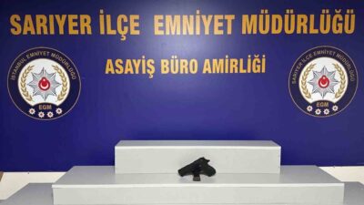 İstanbul Sarıyer’de iş yerine silah ile ateş eden 2 şüpheli