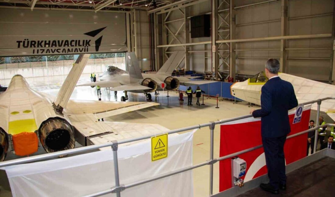 Savunma Sanayii Başkanı Haluk Görgün, KAAN hangarını ziyaretinde, “KAAN, altyapımızı,