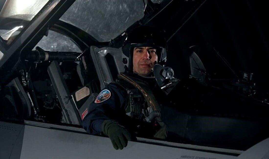 Balıkesir’de eğitim uçuşu sırasında kaza kırıma uğrayan F-16 savaş uçağında