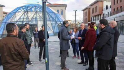 Konya’nın merkez Meram ilçesinde Suriçi Çarşısı’nın tamamlanan etaplarında hareketlilik her