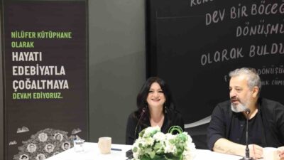 Nilüfer Belediyesi’nin düzenlediği Koza Buluşmaları’nın konuğu olan ödüllü yazar Seray