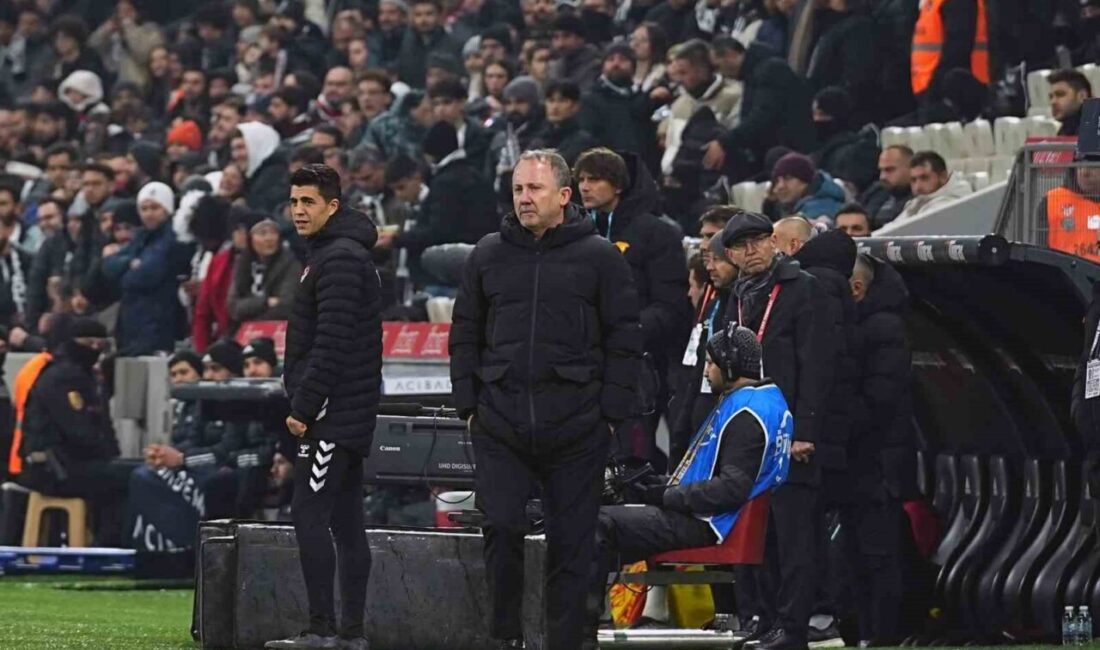 Beşiktaş Teknik Direktörü Sergen Yalçın, Göztepe maçında gördüğü sarı kart