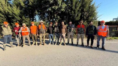 Antalya’nın Serik ilçesinde yaban domuzlarının ekili alanlara verdiği zararı azaltmak