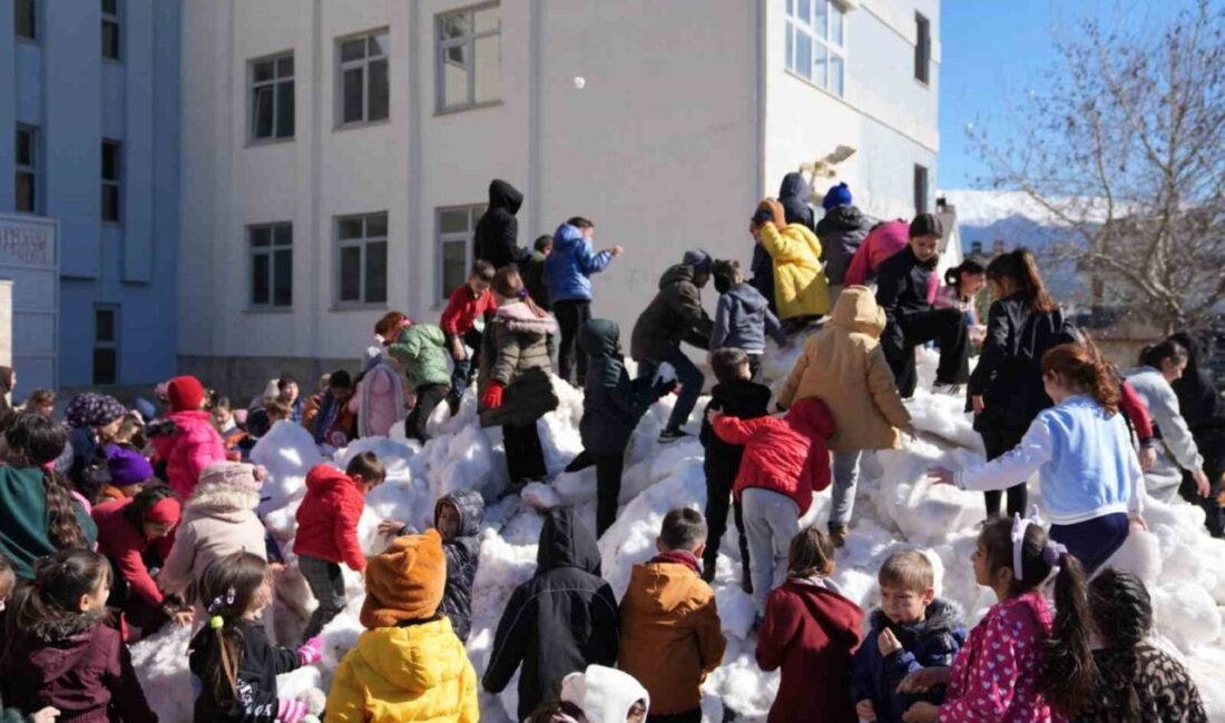 Muğla’nın Seydikemer ilçesinde Belediye Başkanı B.Önder Akdenizli, küçük çocuğun kar