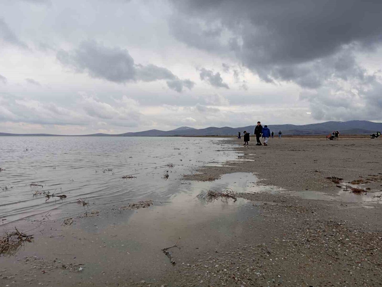 KIRŞEHİR (İHA) – Kırşehir’de kuruduğu düşünülen Seyfe Gölü, mevsimsel yağışların
