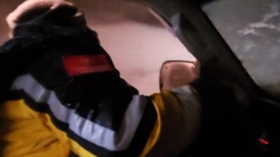 Tunceli’nin Ovacık ilçesinde etkili olan kar yağışı ve tipi, vakaya