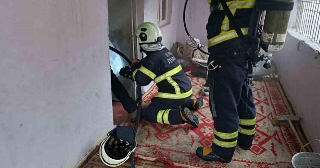 Siirt’te müstakil bir evde yangın çıktı. Olayda ölen ya da