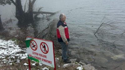 Kütahya’nın Simav ilçesinde bulunan Gölcük Yaylası Göleti’nde İlçe Tarım ve