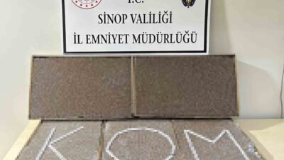 Sinop’ta kaçakçılıkla mücadele kapsamında düzenlenen operasyonda 27 bin dal dolu