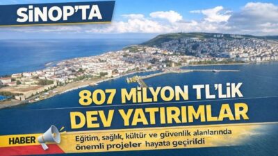 Sinop İl Özel İdaresi tarafından yürütülen “Yatırım Projeleri” kapsamında 2025