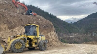 Sinop İl Özel İdaresi ekipleri, Dikmen ilçesine bağlı Akçekese köyünde