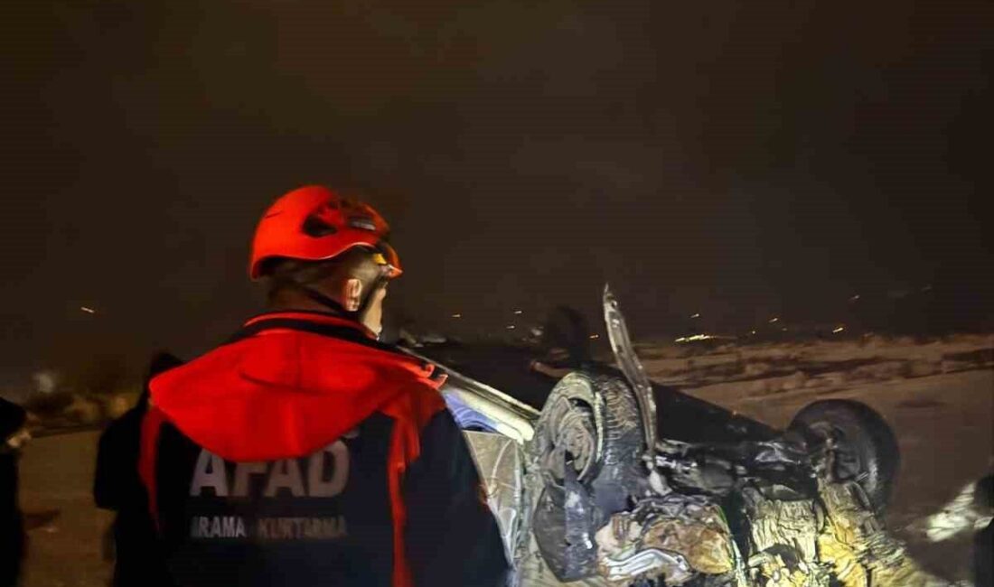 Şırnak-Siirt kara yolunda yoldan çıkarak takla atan aracın sürücüsü ağır